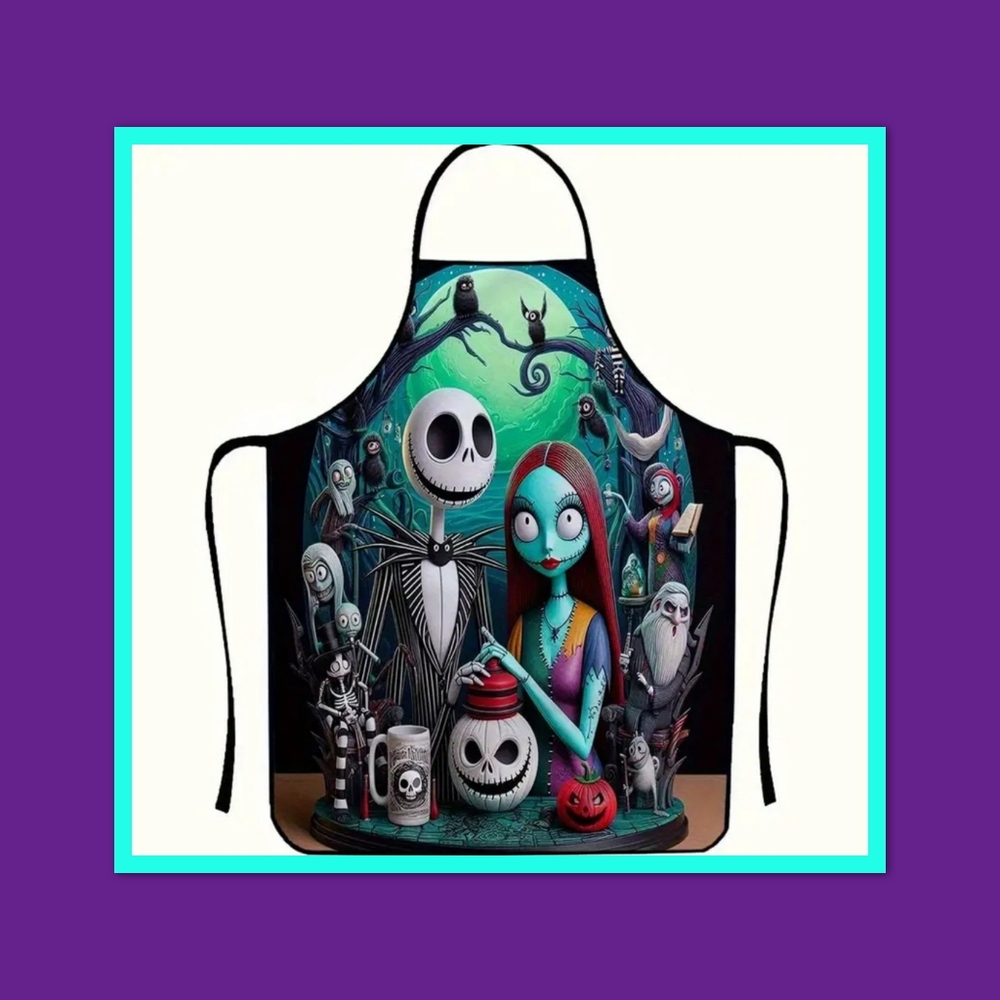 NIGHTMARE BEFORE CHRISTMAS APRON